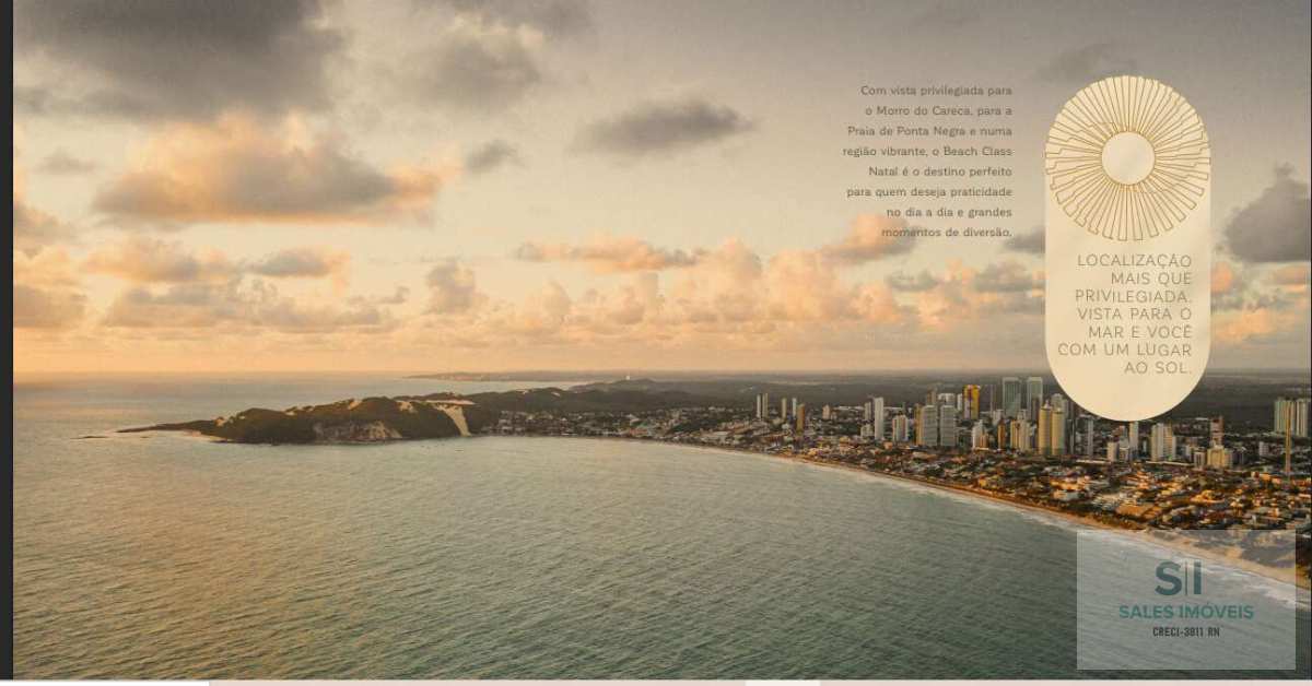 Apartamento à venda com 2 quartos, 60,83m² - capim macio,Natal