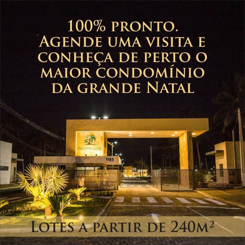 Lote à venda, 240m² - Cajupiranga,Parnamirim